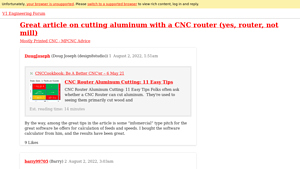 V1E - Aluminum Cutting Tips