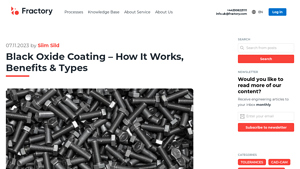 Fractory - Black Oxide Coating