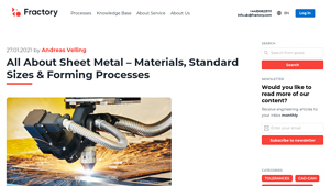 Fractory - Sheet Metal Solutions