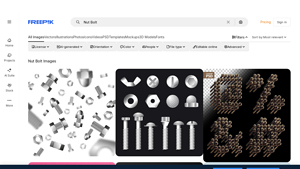 Freepik - Nut Bolt Graphics