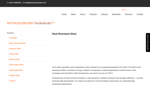 Fushun Special Steel - Heat Resistant Steel
