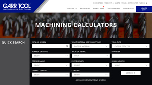 GARR TOOL - Machining Tools