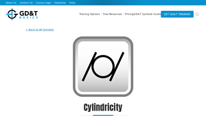 GD&T Basics - Cylindricity Tolerance