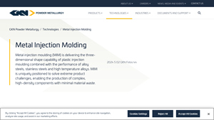 GKNPM - Metal Injection Molding Solutions
