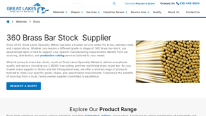 GLS Metals - CDA 360 Free Cutting Brass