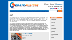 Acme-Gridley - RB-6 & RB-8 Multi-Spindle Machines
