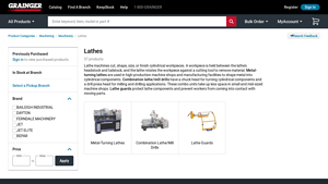 Grainger - Lathe Machines