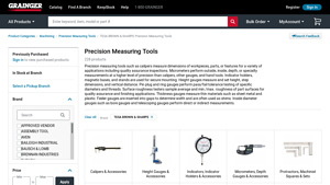 Grainger - Precision Measuring Tools