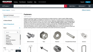 Grainger - Fasteners Solutions