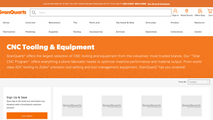 GranQuartz - CNC Tooling Equipment for Stone Fabrication