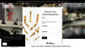 Grovtec - Multi Spindle Screw Machining Services