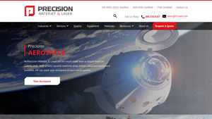 H2O Jet - Precision Waterjet & Laser Services