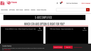 Haas CNC - Simultaneous 5-Axis Motion