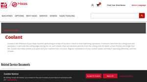 Haas CNC - Cutting Fluid Solutions