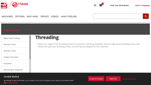 Haas CNC - Precision Threading Solutions