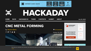Hackaday - Digital Sheet Forming Technology