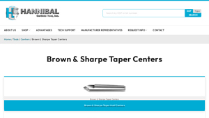 Hannibal Carbide - Taper Centers