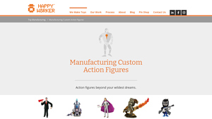 Happy Worker - Custom Action Figures
