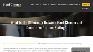 HCS Plating - Hard Chrome Plating Solutions