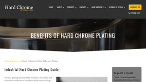 HCS Plating - Hard Chrome Plating Solutions