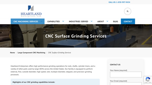 Heartland Machining - CNC Surface Grinding Services