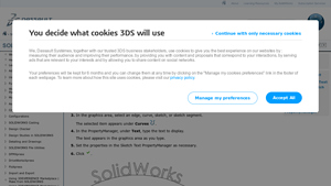 SOLIDWORKS - Sketching Text