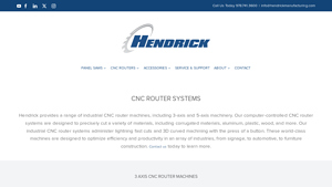 Hendrick - CNC Routers