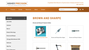 Brown and Sharpe - Precision Measurement Tools