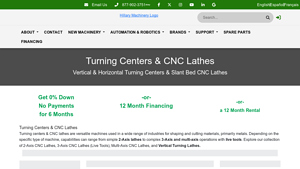 Hillary Machinery - CNC Lathes and Turning Centers