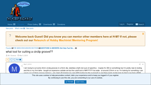 Hobby Machinist - HSS Grooving Blades