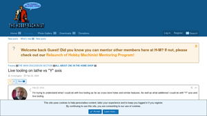 Hobby Machinist - Live Tooling Benefits