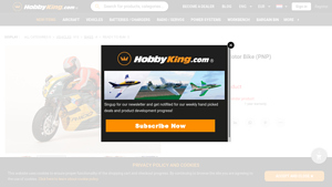 HobbyKing - 1:5 Scale Nitro RC Motor Bike
