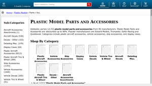 Hobbylinc - Plastic Model Parts