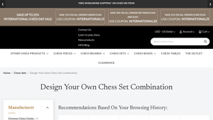 House of Staunton - Custom Chess Sets