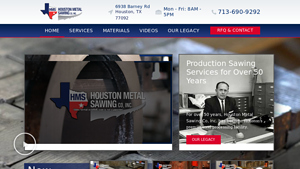 Houston Metal Sawing - Production Sawing Services