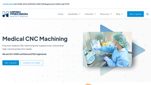 HPPI - Medical CNC Machining Services