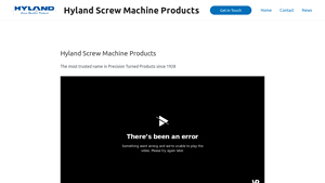 Hyland Screw Machine Products - Precision Turned Components