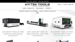 Hytek Tools - Fiber Laser Cutters