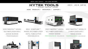 Hytek Tools - Fiber Laser Cutters