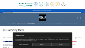Iceman Collections - Custom Parts