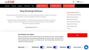 ideCAD - Integrated Design and Structural Engineering Software