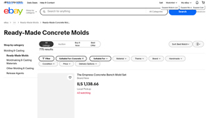 eBay - Ready-Made Concrete Molds