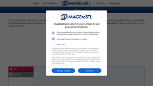 ImageToStl - Blender to OBJ Converter