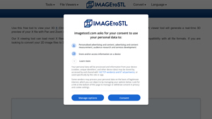 ImageToSTL - 3D X File Viewer