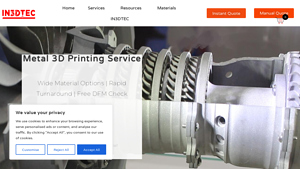 in3Dtec - Metal 3D Printing Services