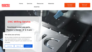 in3Dtec - CNC Milling Services