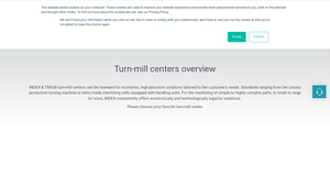 INDEX - Turn-Mill Centers