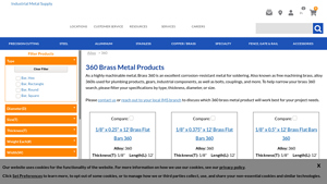 Industrial Metal Supply - 360 Brass