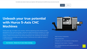 Hurco - 5-Axis CNC Machines