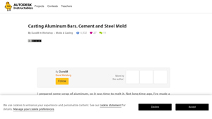 Instructables - Aluminum Casting Molds